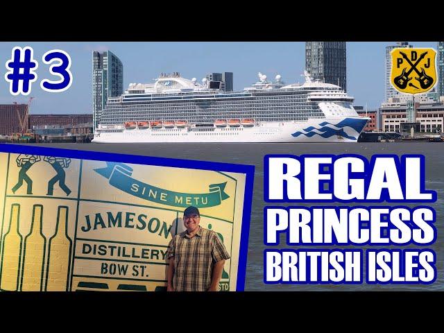 Regal Princess Pt.3 - Dun Laoghaire Ireland, DART Train, Dublin Castle, Jameson Distillery Tour