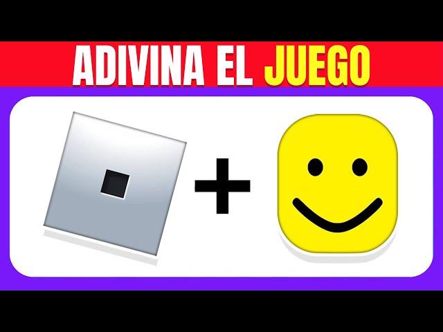 Adivina el JUEGO por EMOJIS 