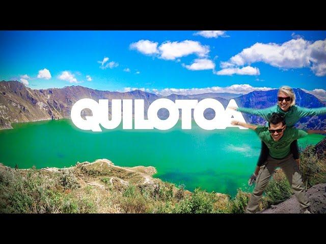 Quilotoa, Bajando al Crater - ViajarValeLaPena - EP23 De Argentina a Alaska