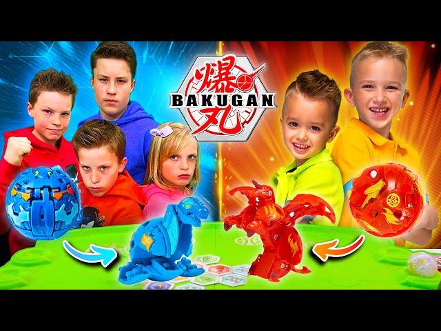 Vlad & Niki + Ninja Kidz Bakugan Battles