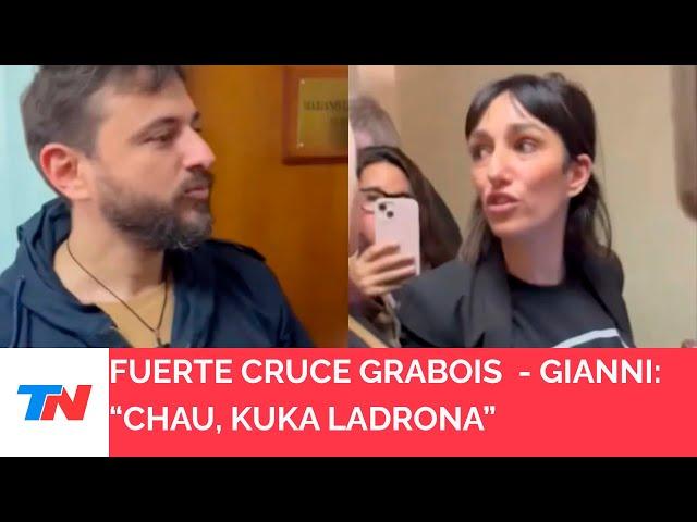 Difunden un nuevo video de la bochornosa pelea entre Grabois y la funcionaria de Milei