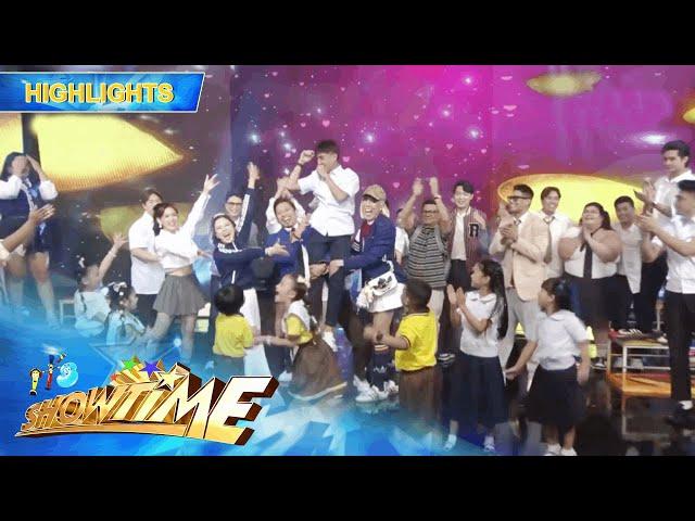 It's Showtime family, game na ginawa ang 'Maybe This Time' dance challenge | It's Showtime