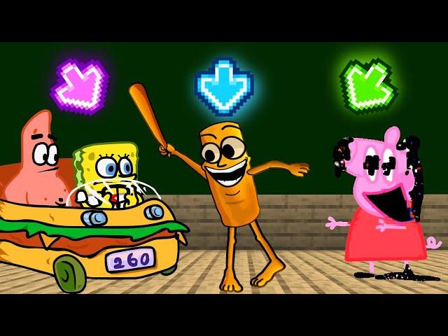 Brainrot, Spongebob, Peppa Pig | FNF Character Test | Gameplay VS Playground