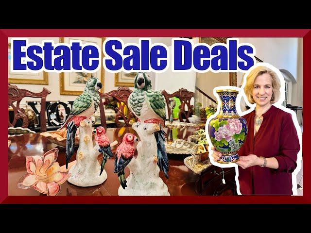Awesome finds at 3-day DREAMY ESTATE SALE! Huge discounts on collectibles, decor + vintage.
