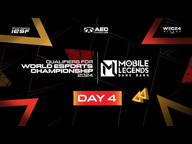 MLBB | IESF ASIA REGIONAL QUALIFIERS 2024 | DAY 4