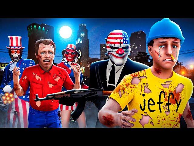 Jeffy & Marvin Survive the PURGE at 3AM in GTA 5!