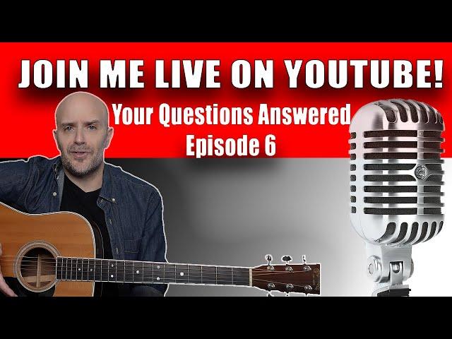 Monday Live Episode 6 -Your Questions Answered (7PM EST)