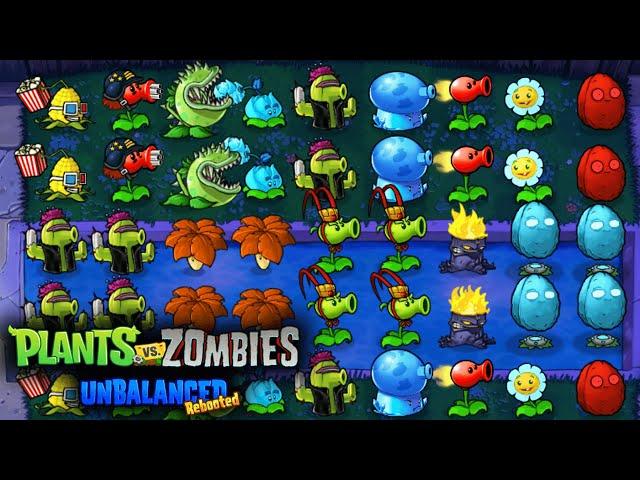 Plants vs Zombies Unbalanced Rebooted v1.5 (Part 2) | Wukong Peashooter, Fire Pea & More | Download