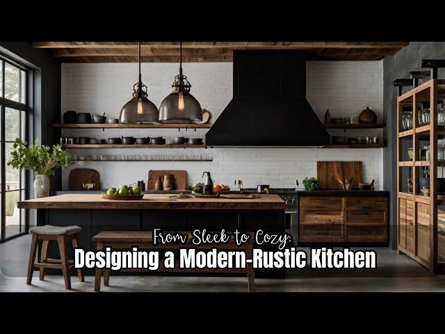 Modern Rustic Kitchen Design Tips & Ideas