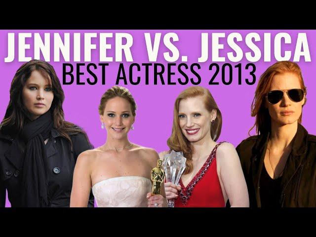 Jennifer Lawrence Defeats Jessica Chastain | Best Actress Oscar 2013