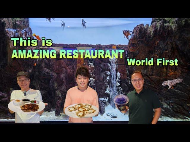 Highly Recommended! "Fantasy Underwater Falls Restaurant" First in the World. Manila, Philippines.