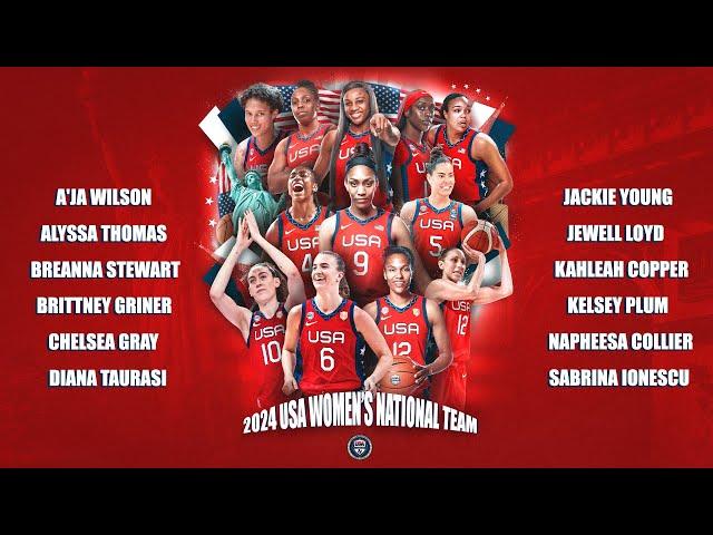 Introducing the USA Basketball Women's National Team