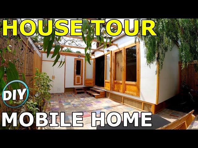 HOUSE TOUR of 8000 $ self build mobile home (S1 Ep50)