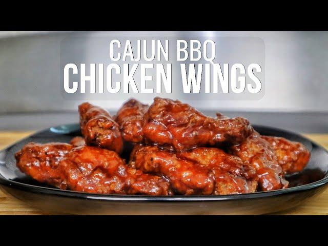 The Ultimate Game Day Cajun BBQ Chicken Wings