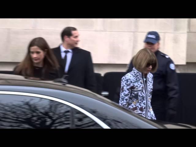 ANNA WINTOUR @ CHANEL FASHION SHOW IN PARIS by MinVIPELF ®「 MAIGANE 」2016 160126