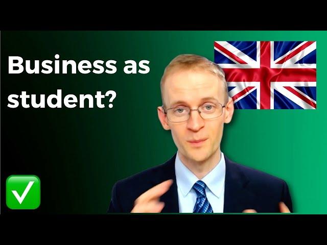 Can I start a business on a UK student visa? ‍