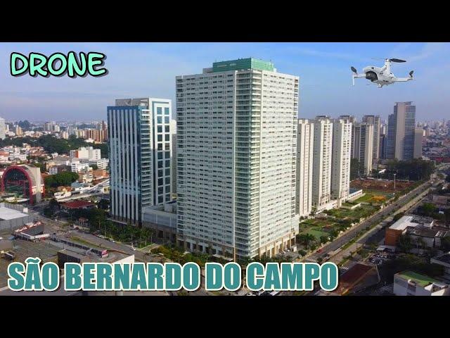 Drone voa no centro de São Bernardo do Campo (Domo Business, Helbor Trilogy e mais) - São Paulo