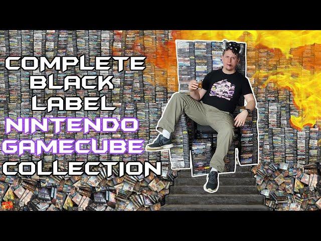 Complete North American Black Label GameCube Retail Game Collection!