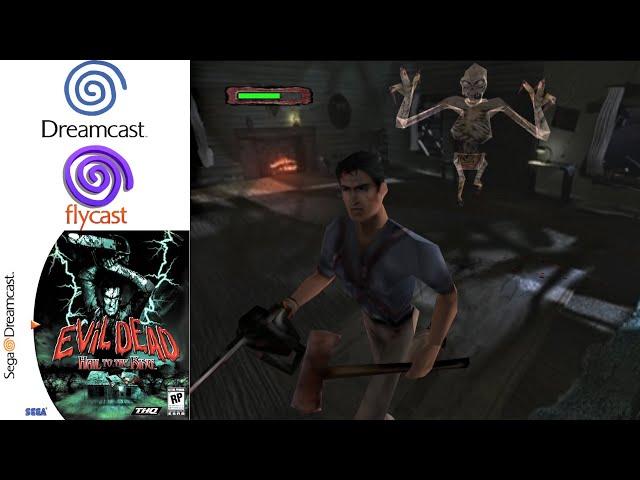 Evil Dead : Hail to the King (2000) SEGA Dreamcast Gameplay in HD (Flycast)