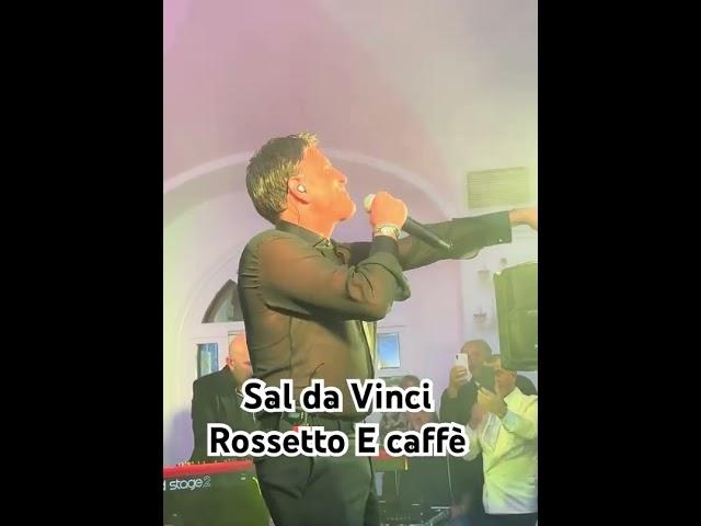 Sal da Vinci rossetto e caffè