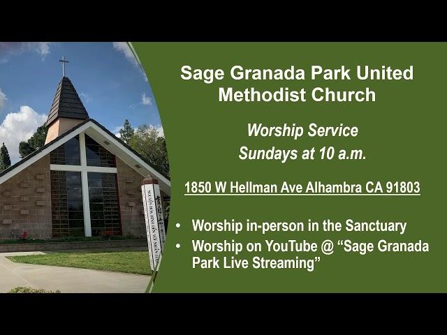 Sunday Worship 09-08-2024