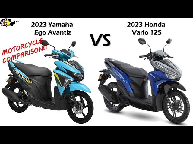 #045: 2023 Yamaha Ego Avantiz vs 2023 Honda Vario 125 | Honda Vario 125 vs Yamaha Ego Avantiz