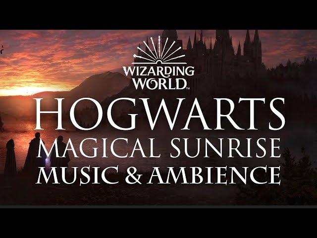 Harry Potter Music & Ambience | Magical Sunrise at Hogwarts