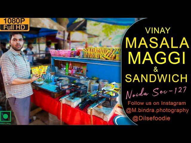 Vinay Vegetable Maggi & Cheese Club Sandwich At Noida Sec 127