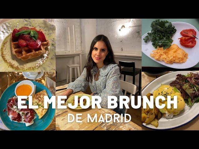 ¿Dónde tomar el BRUNCH en Madrid? ️| Estos son mis FAVORITOS.