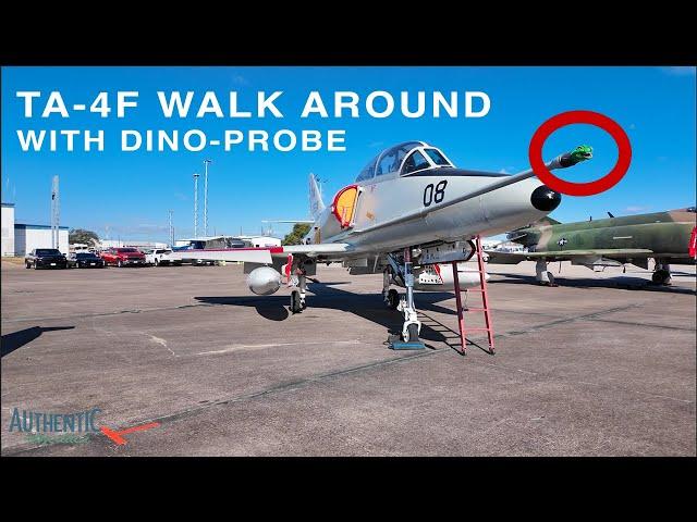 TA-4F Skyhawk Walkaround at the Wings Over Houston Air Show