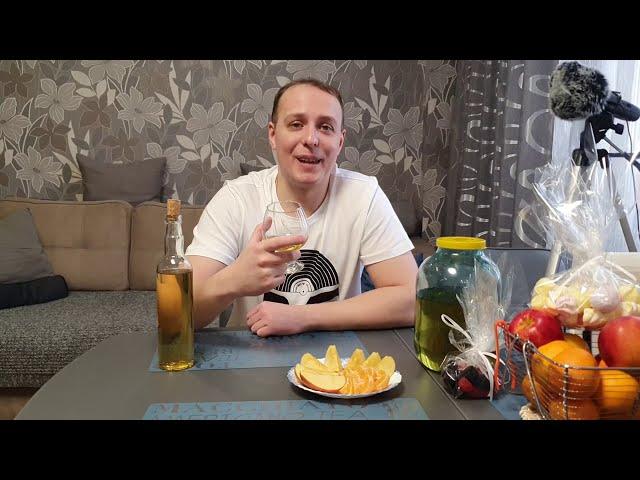 Новогодний рецепт! Мандариново-лаймовая настойка за 4 дня!