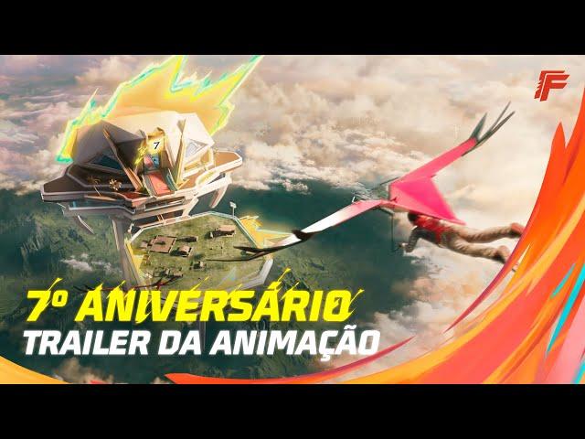 PRÉVIA DO EVENTO DO 7º ANIVERSÁRIO | Garena Free Fire