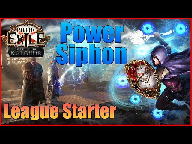 POWER SIPHON TRICKSTER🪄My League Starter Build Guide for Path of Exile 3.25 Settlers of Kalguur