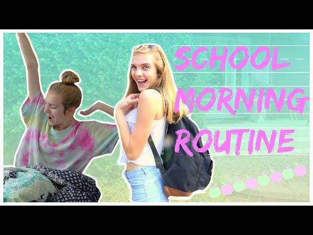 MY SCHOOL MORNING ROUTINE! 2017-2018!⎢HeartHez