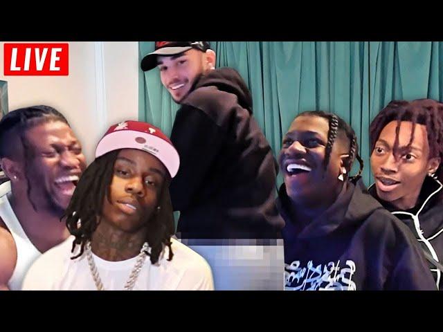 Adin Ross SUS MOMENTS for 2 hours straight PART 11ft POLO G,LIL TJAY,YACHTY,BLOU,ZIAS,BLUEFACE,DDG
