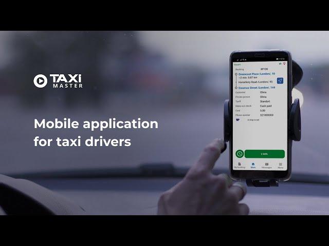 App for taxi driver TMDriver by Taxi-Master