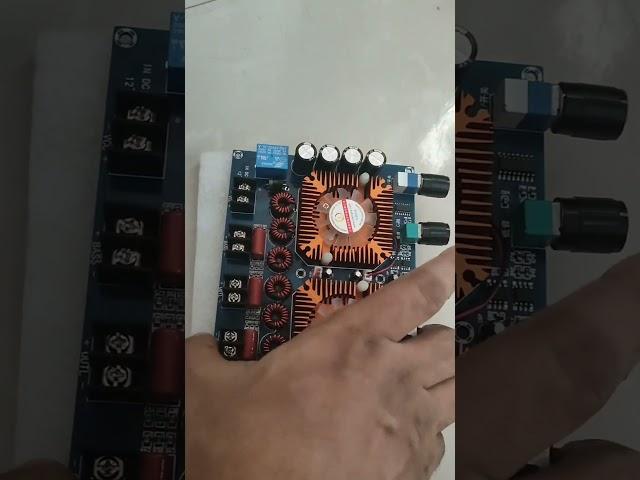 DhruvPro TDA7498E 160Wx2+220W 2.1 amplifier board unboxing | #trending #shortsvideo #trendingshorts