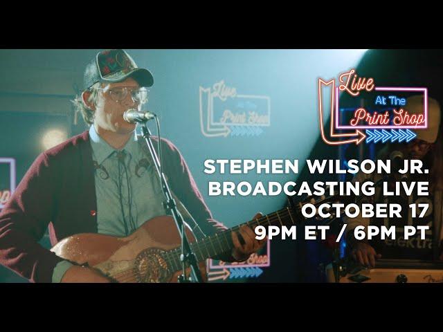 Stephen Wilson Jr. Livestream Premiere