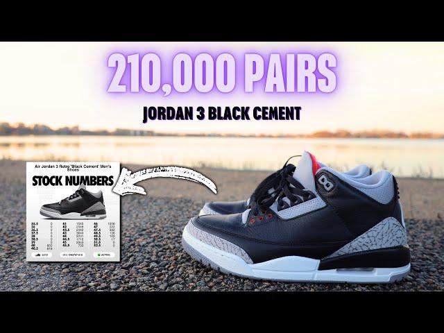 Air Jordan 3 Black Cement Review