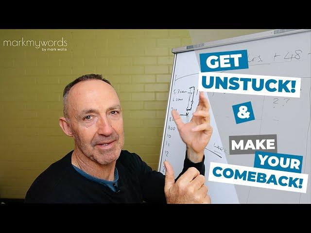 How to get unstuck in life | How to get out of a slump