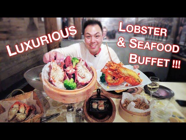 Best Lobster Buffet in NYC! | Feasting on fresh Lobsters, Crabs, and more seafood!