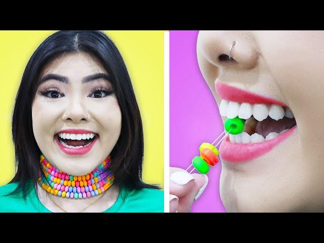 7 WAYS TO SNEAK SNACKS INTO CLASS | GENIUS SNEAKING CANDY TIPS, TRICKS & IDEAS BY CRAFTY CRAFTS