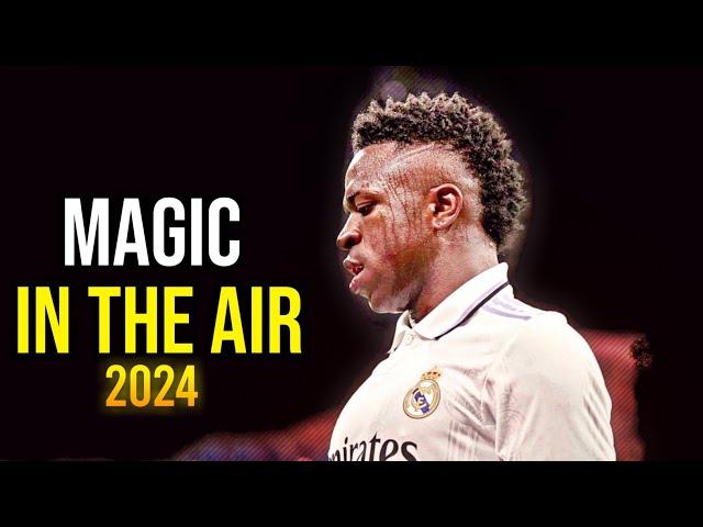 Vinicius Jr ► " MAGIC IN THE AIR " ●Dribbling Skills and Goals 2024/23 | HD