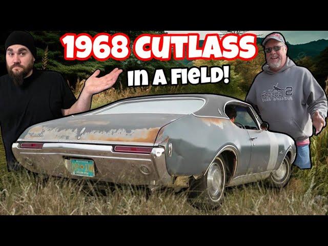 ABANDONED 1968 CUTLASS FOR $800! WILL IT RUN & DRIVE AFTER SITTING IN A FIELD FOR 30 YEARS!