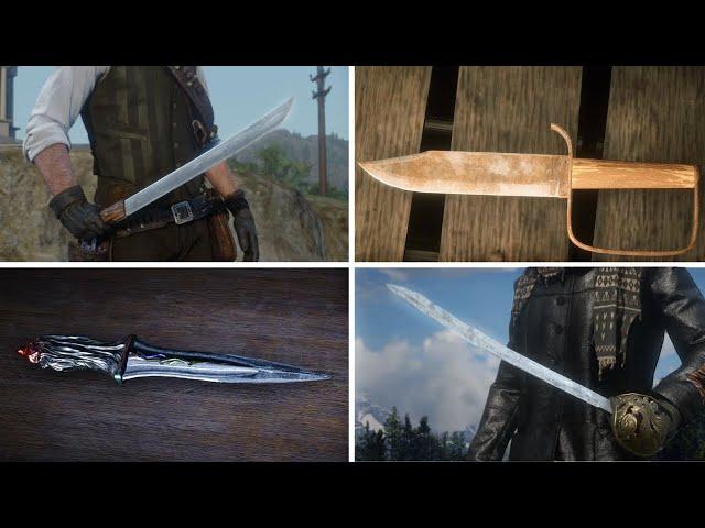 10 HIDDEN Melee Weapons Location in Red Dead Redemption 2