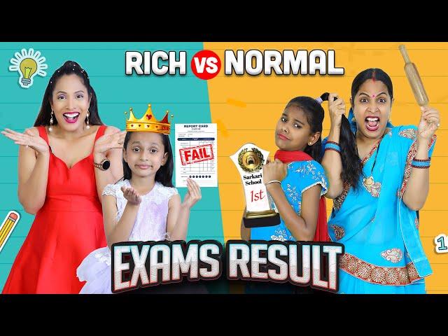 Final Exams Result - Rich vs Normal Mom | ShrutiArjunAnand
