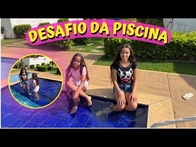 DESAFIO DA PISCINA COM ALEGRIA GARANTIDA