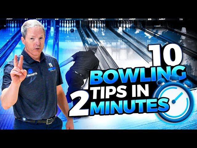 10 Beginner Bowling Tips in 2 Minutes. The BEST Way to Improve FAST!