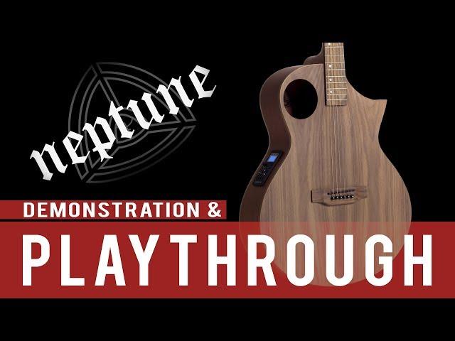 Lindo Neptune SE Electro Acoustic Guitar Playthrough Cover "Angelina" by Tommy Emmanuel