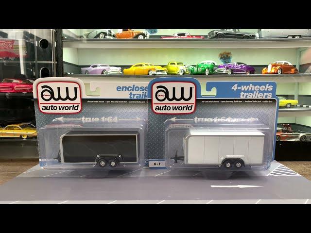 Auto World Enclosed Trailer Openable Door 1/64